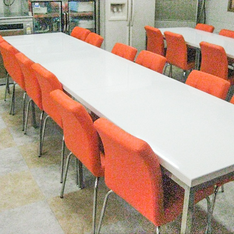 DIN-024 [선수촌 기자식당] 식당 테이블 맞춤제작 단체석 의자